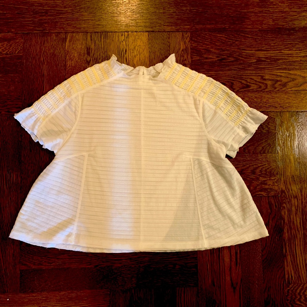 Free People Whitr Mock Neck T-Shirt